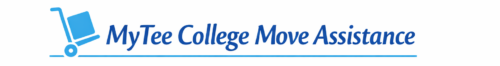 MyTee Movers section header icon showing a blue hand truck with a box for the “MyTee College Move Assistance” section.